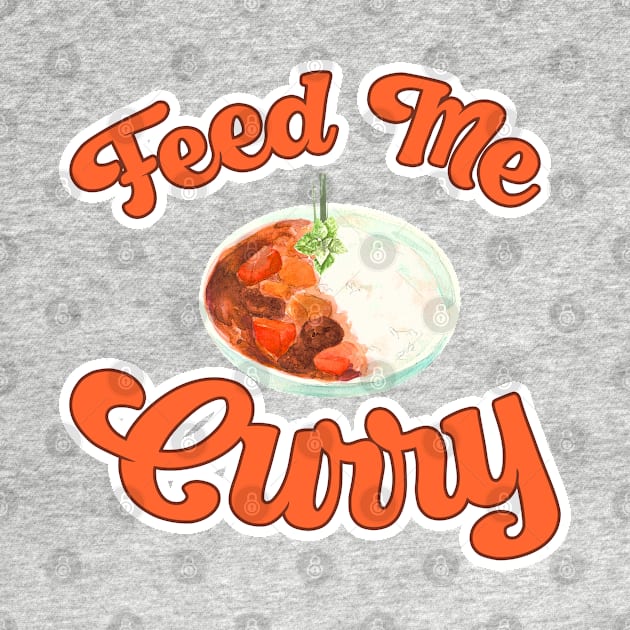 FEED ME CURRY - CURRY AND RICE by iskybibblle